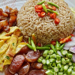 ข้าวคลุกกะปิ หมูหวาน