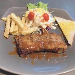 ซี่โครงหมูย่างบาบีคิว