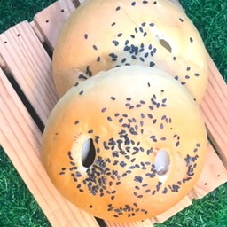 ขนมปังถั่วแดงโมจิ