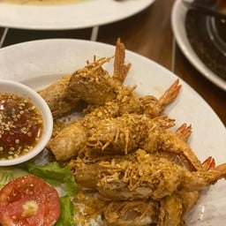 กุ้งกระเทียมพริกไทย