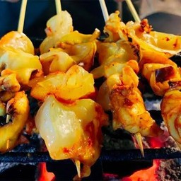 บ้านปลาหมึกย่าง