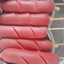 ไส้กรอกไก่ลมควันนึ่ง