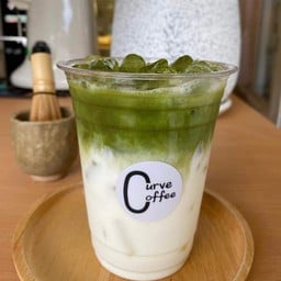 มัทฉะลาเต้เย็น