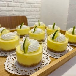 มินิชีสเค้ก มะนาว