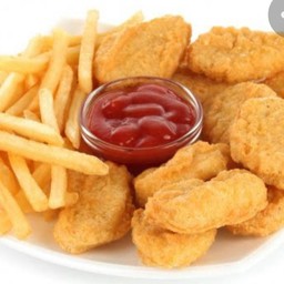 เฟรนฟราย&นักเก็ตไก่