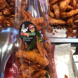 หนังไก่ทอด