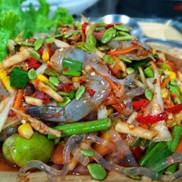 ตำปลาร้าหอม