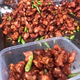 แหนมเอ็นไก่ทอด