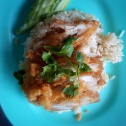 ข้าวมันไก่ทอด ธรรมดา