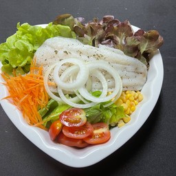 สลัดปลาย่าง/ฟรีส้มตำไทย