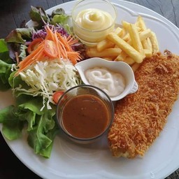 สเต็กปลาทอด