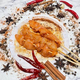 อกไก่หมัก