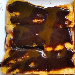 ขนมปังปิ้ง-เนยช็อกโกแลต 1 คู่