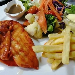 สเต็กไก่สไปซี่
