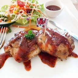 สเต็กไก่สไปร์ซี่ Spicy chicken steak