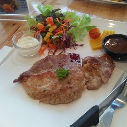 สเต็กหมู PORK STEAK