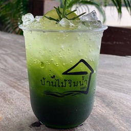 ชาเขียวมะนาวโซดา