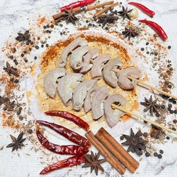 ไส้อ่อนหมูหมัก