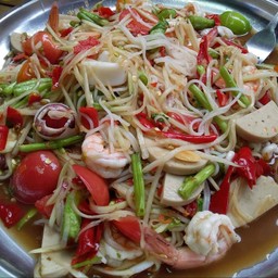 ส้มตำไทญ้อ >> แซบนัวหัวไม่โปก
