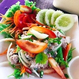 ยำวุ้นเส้นหมูสับ