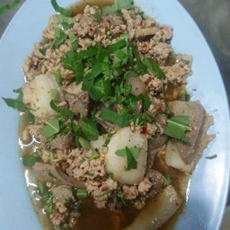 ลาบหมูสุก
