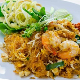 ผัดไทยวุ้นเส้น