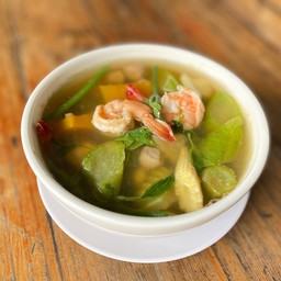 แกงเลียงกุ้งสด