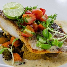 สเต็กปลากระพง