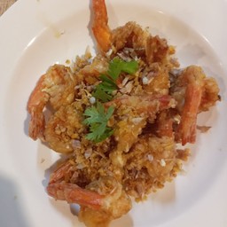 กุ้งทอดกระเทียม