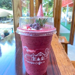 มิกซ์เบอร์รี่โยเกิร์ตปั่น