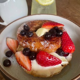 Strawberries and Cream French Toast