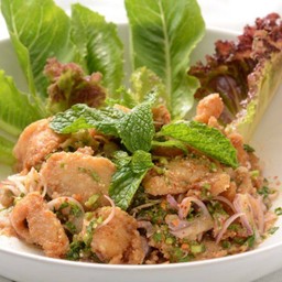 ลาบหมูย่าง