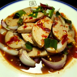 ยำแซ่บหมูยอ