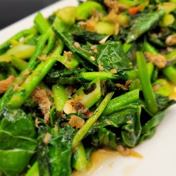 คะน้าปลาเค็ม เล็ก