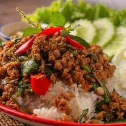 กระเพราเผ็ดเผ็ด