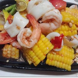 ตำข้าวโพดทะเล