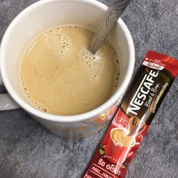 น้ำเต้าหู้ผสมเนสกาแฟ