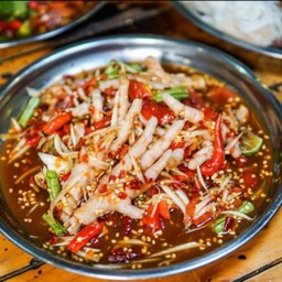 ตำตีนไก่