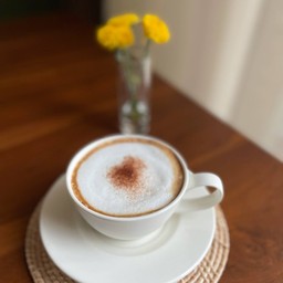 คาปูชิโน่ร้อน