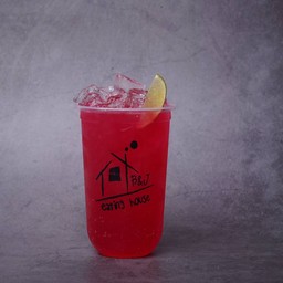 น้ำแดงมะนาวโซดา