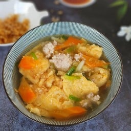 ต้มจืดไข่น้ำหมูสับ