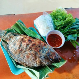 เมี่ยงปลาเผา