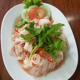 ยำวุ้นเส้นทะเล