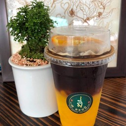 อเมริกาโน่ ส้ม เย็น