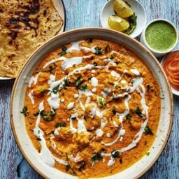 Mushroom Tikka Masala แกงกะหรี่เห็ดหอมครีมมันเนย