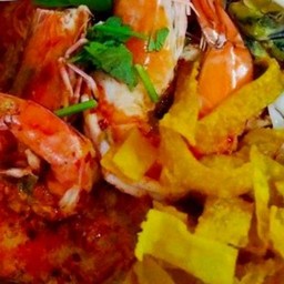 ก๋วยเตี๋ยวกุ้งต้มยำ