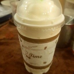 มะพร้าวปั่นนมสด