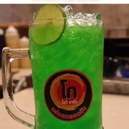 เขียวมะนาวโซดา green lemon soda