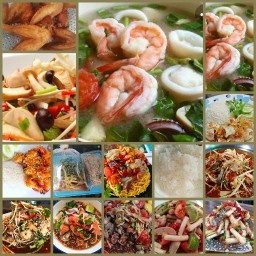 ย.ยำตำแหลก***  มี ***(ยำปูม้าตัวละ 35 บาท  3ตัว100)