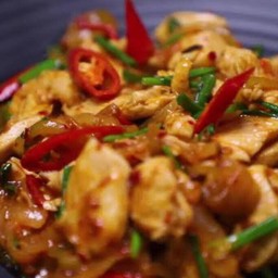 ผัดพริกเผา (กับข้าว)